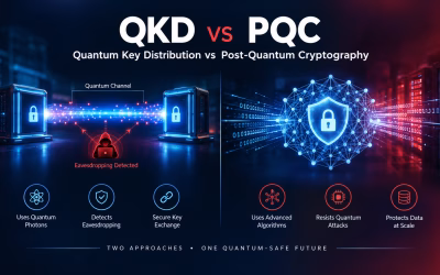 QKD vs PQC: Why Washington Chose Post-Quantum Cryptography — and Where Quantum Key Distribution Still Fits