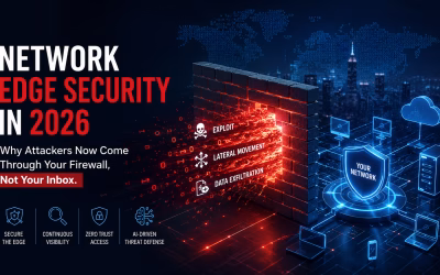 Network Edge Security in 2026: Why Attackers Now Come Through Your Firewall, Not Your Inbox